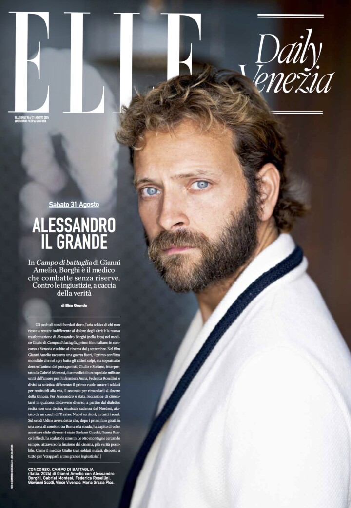 ALESSANDRO BORGHI SU ELLE DAILY