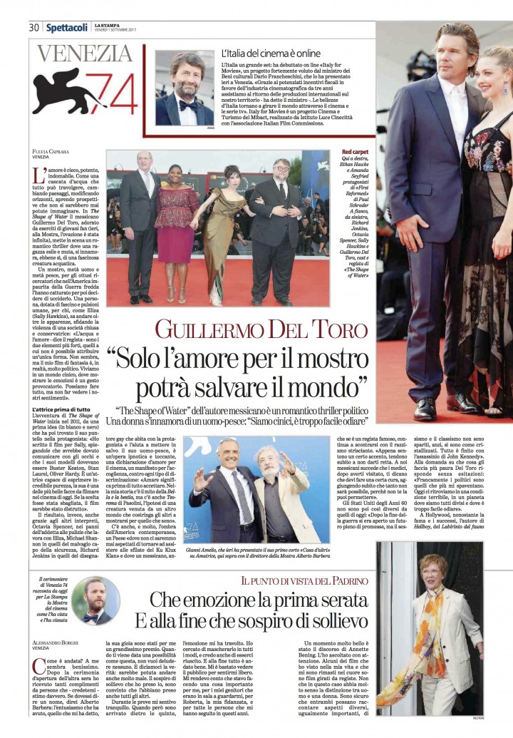 ALESSANDRO BORGHI SU LA STAMPA