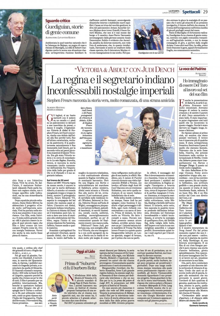 ALESSANDRO BORGHI SU LA STAMPA